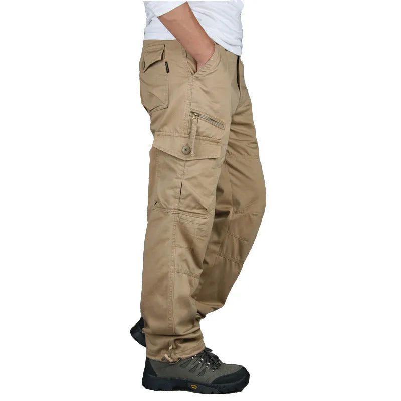 100% Cotton CASUAL LONG CARGO PANT