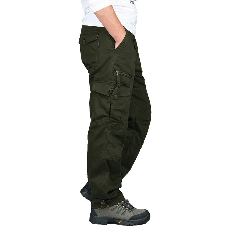 100% Cotton CASUAL LONG CARGO PANT