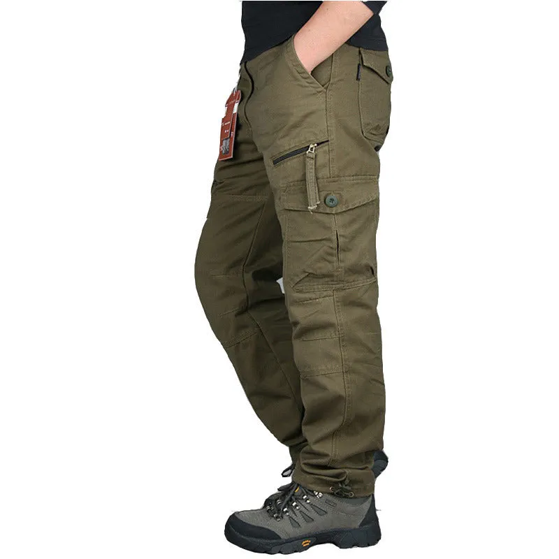 100% Cotton CASUAL LONG CARGO PANT