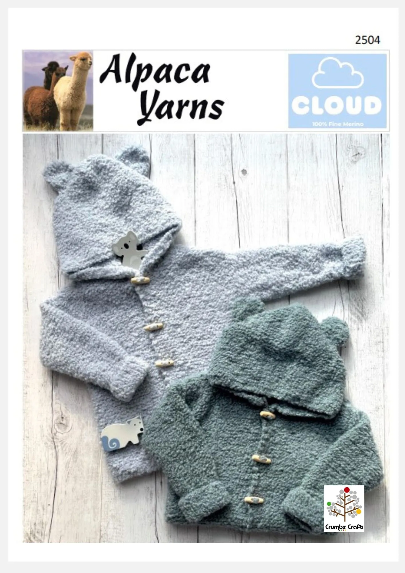 2504 Cloud Sherpa Cardigan (e-pattern)