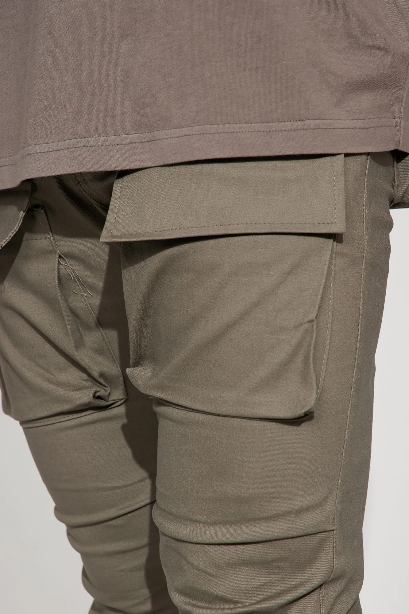 All Good Twill Cargo Pants - Grey