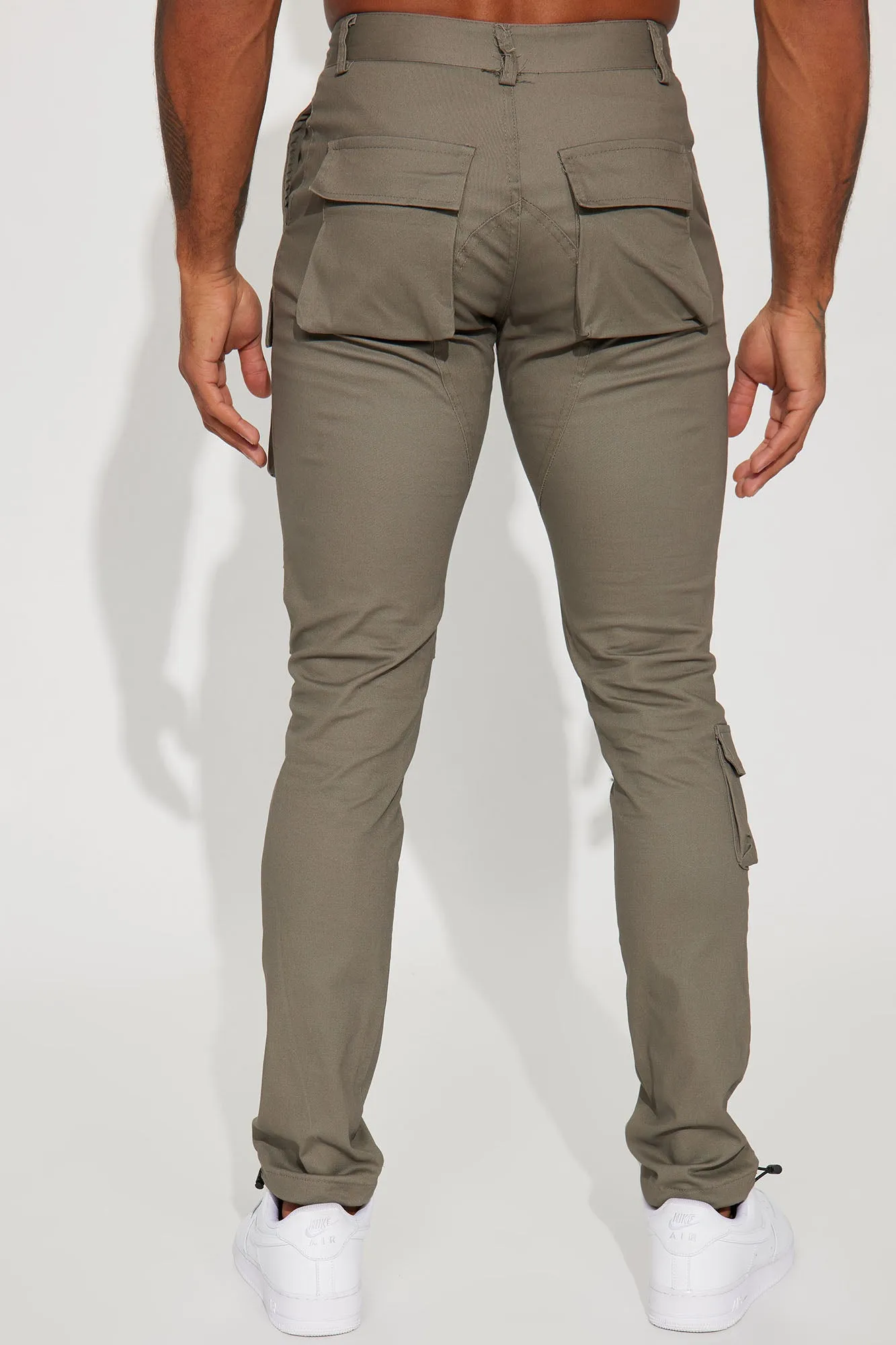 All Good Twill Cargo Pants - Grey