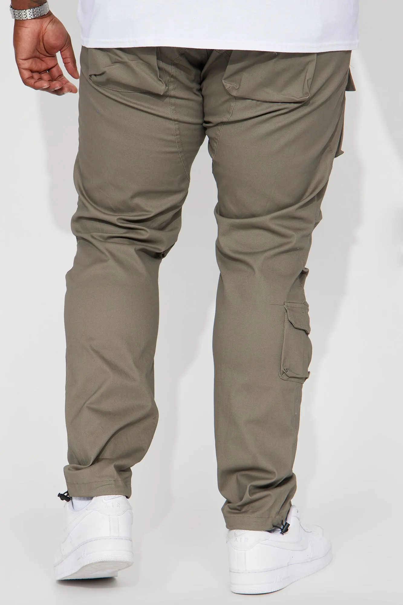 All Good Twill Cargo Pants - Grey