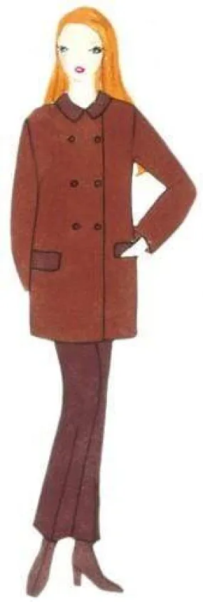 Antoinette Adult's Coat, Citronille