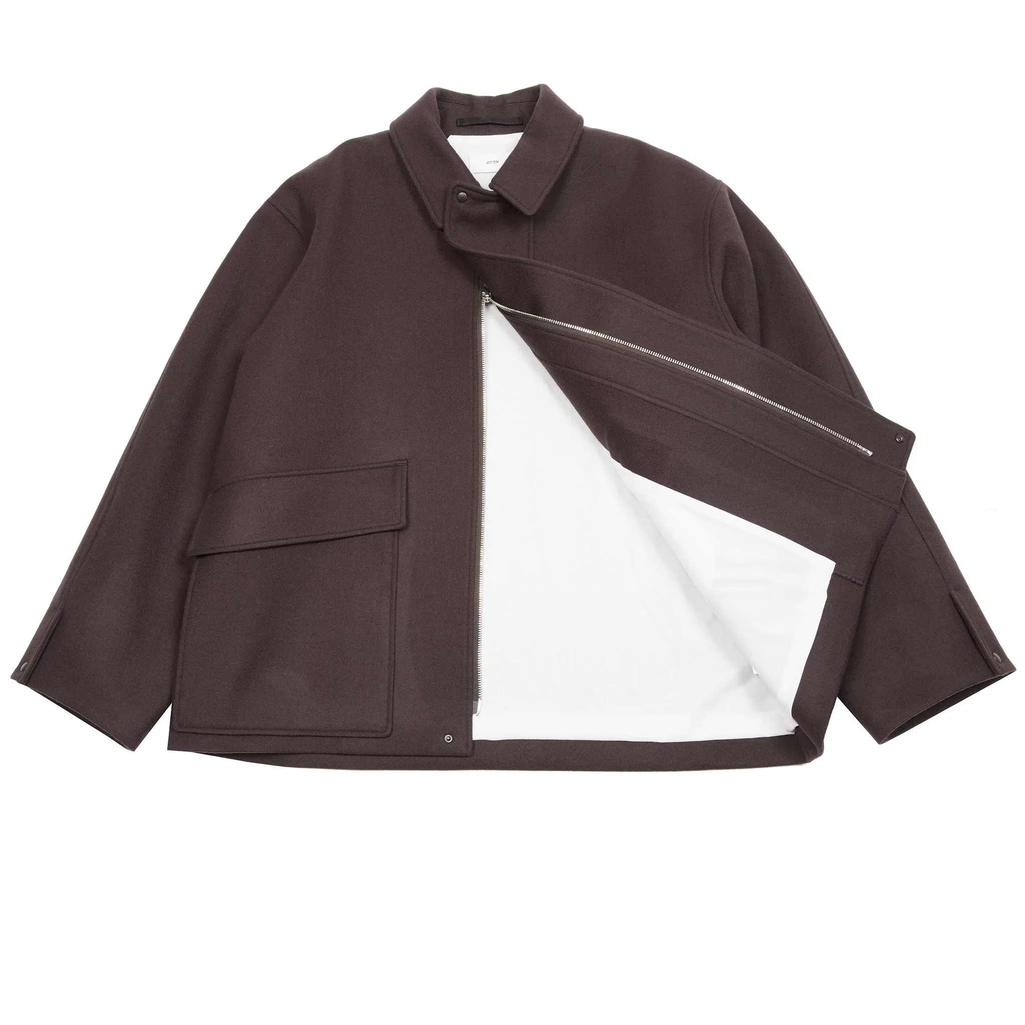 Aton Field Coat in Brown