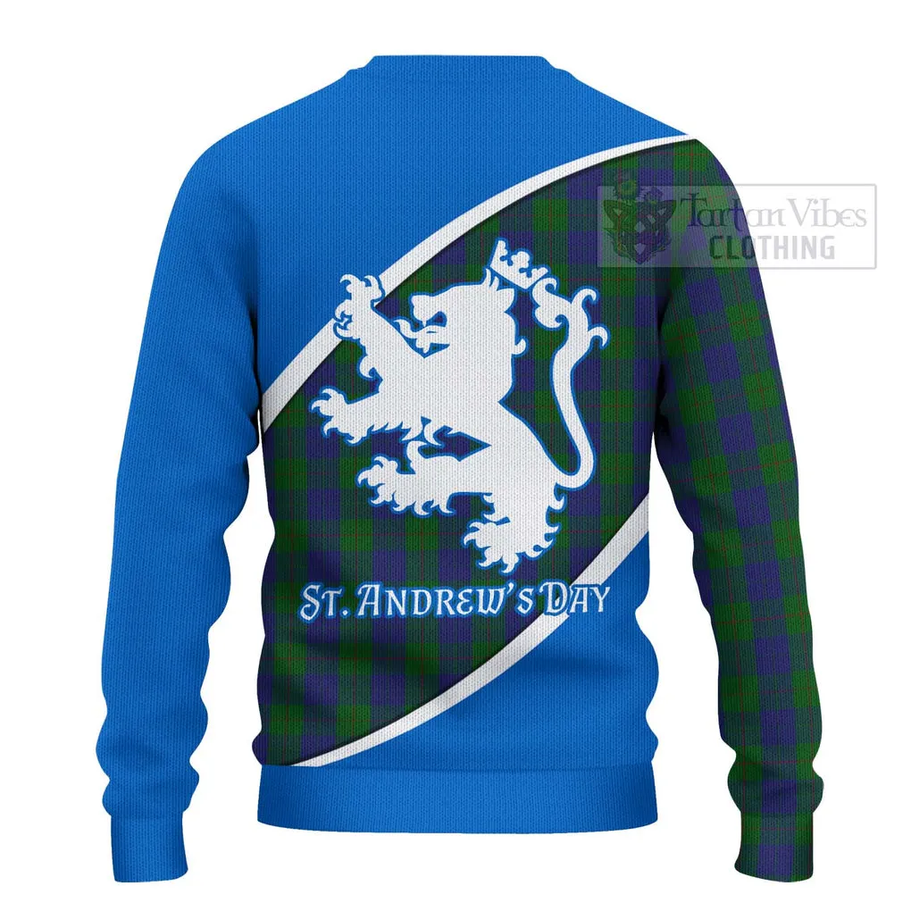 Barclay Family Crest Tartan Ugly Sweater Celebrate Saint Andrew's Day in Style