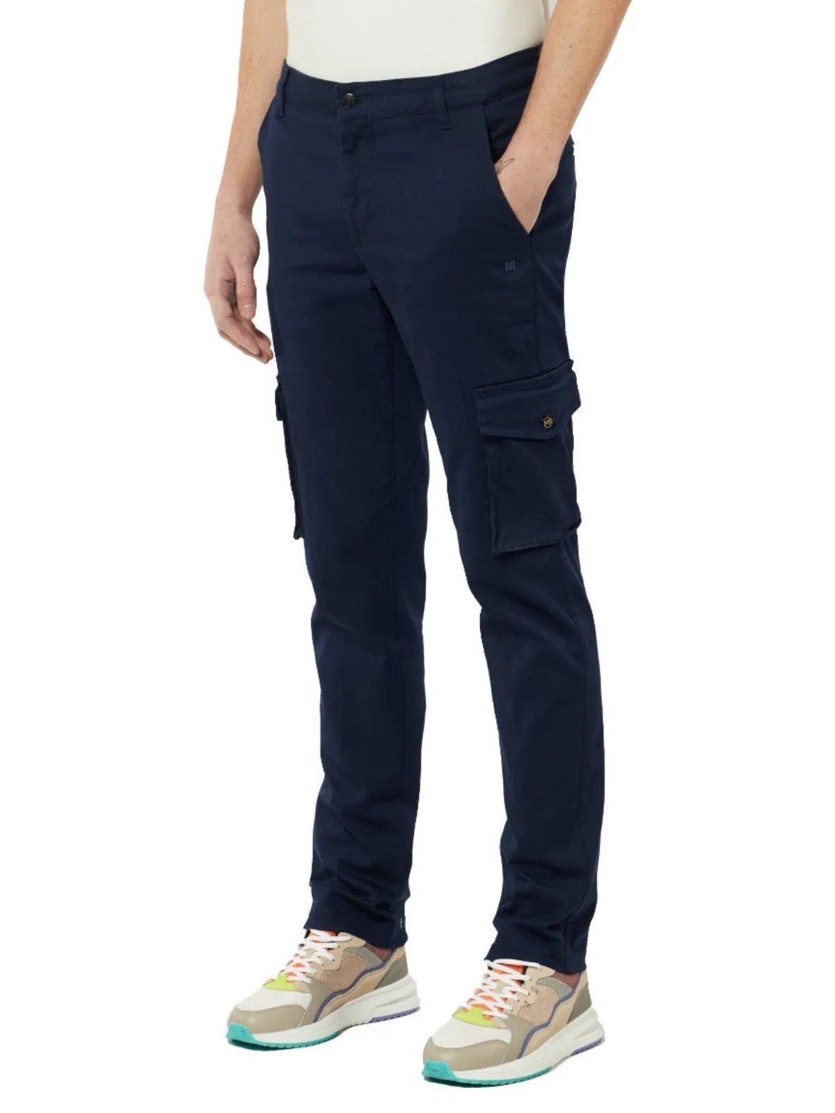 BASIC CARGO PANTS | NAVY