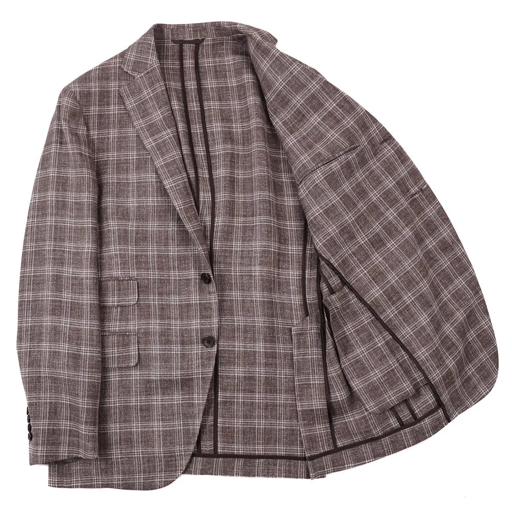 Belvest Unlined Linen-Wool-Silk Sport Coat