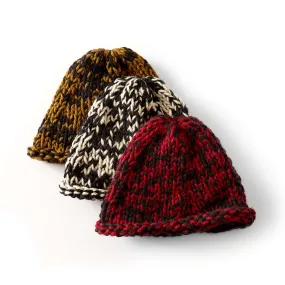 Bernat Knit Raised Beanie