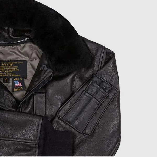 Best New Style Aviator B-15 Leather Flight Jacket