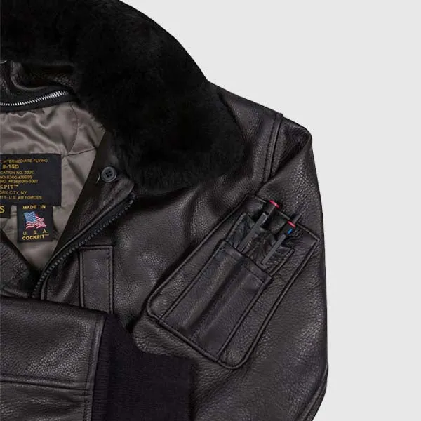 Best New Style Aviator B-15 Leather Flight Jacket