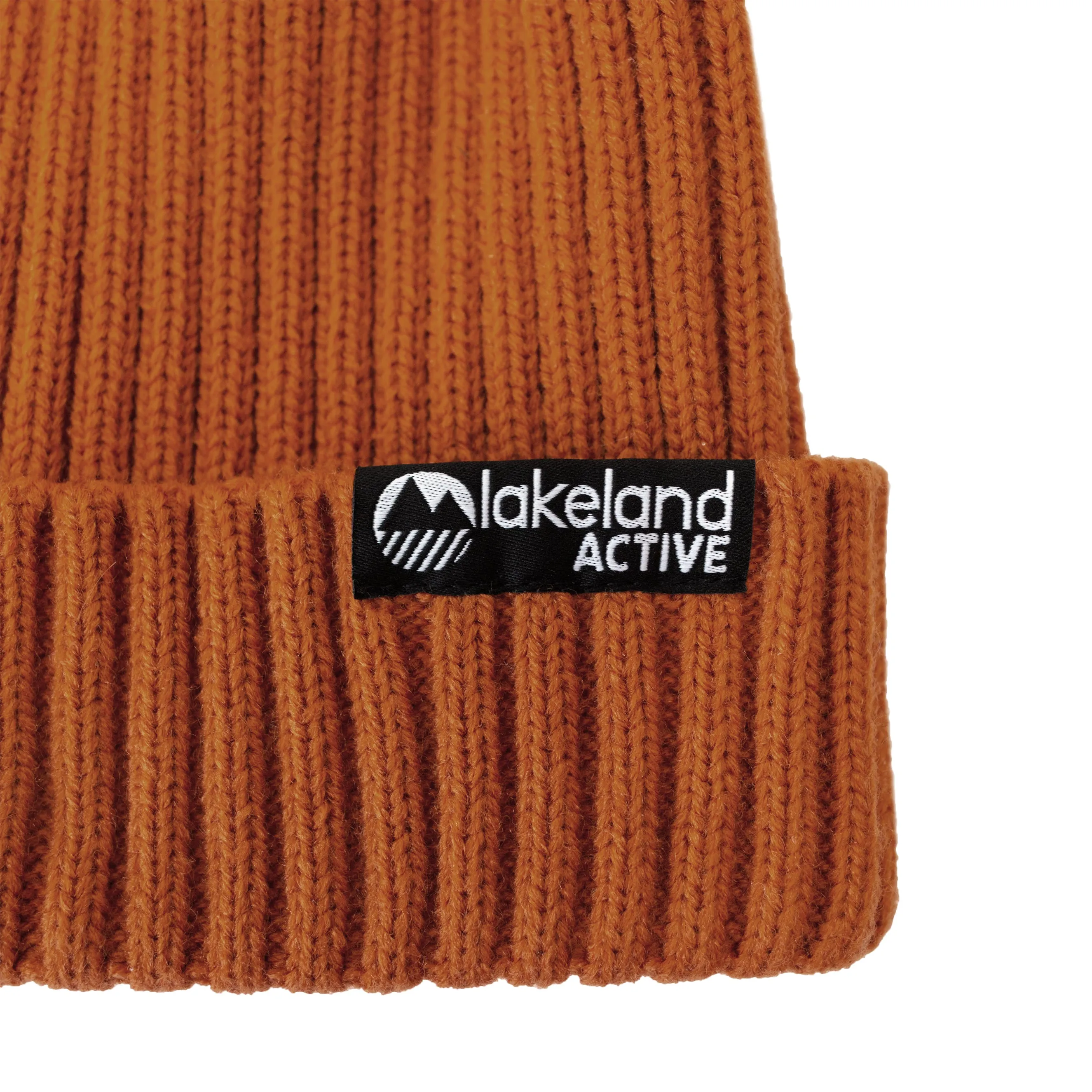 Birkett Ribbed Knit Beanie Hat - Earth Tones