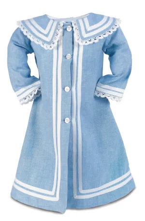 Blue Chambray Princess Dress