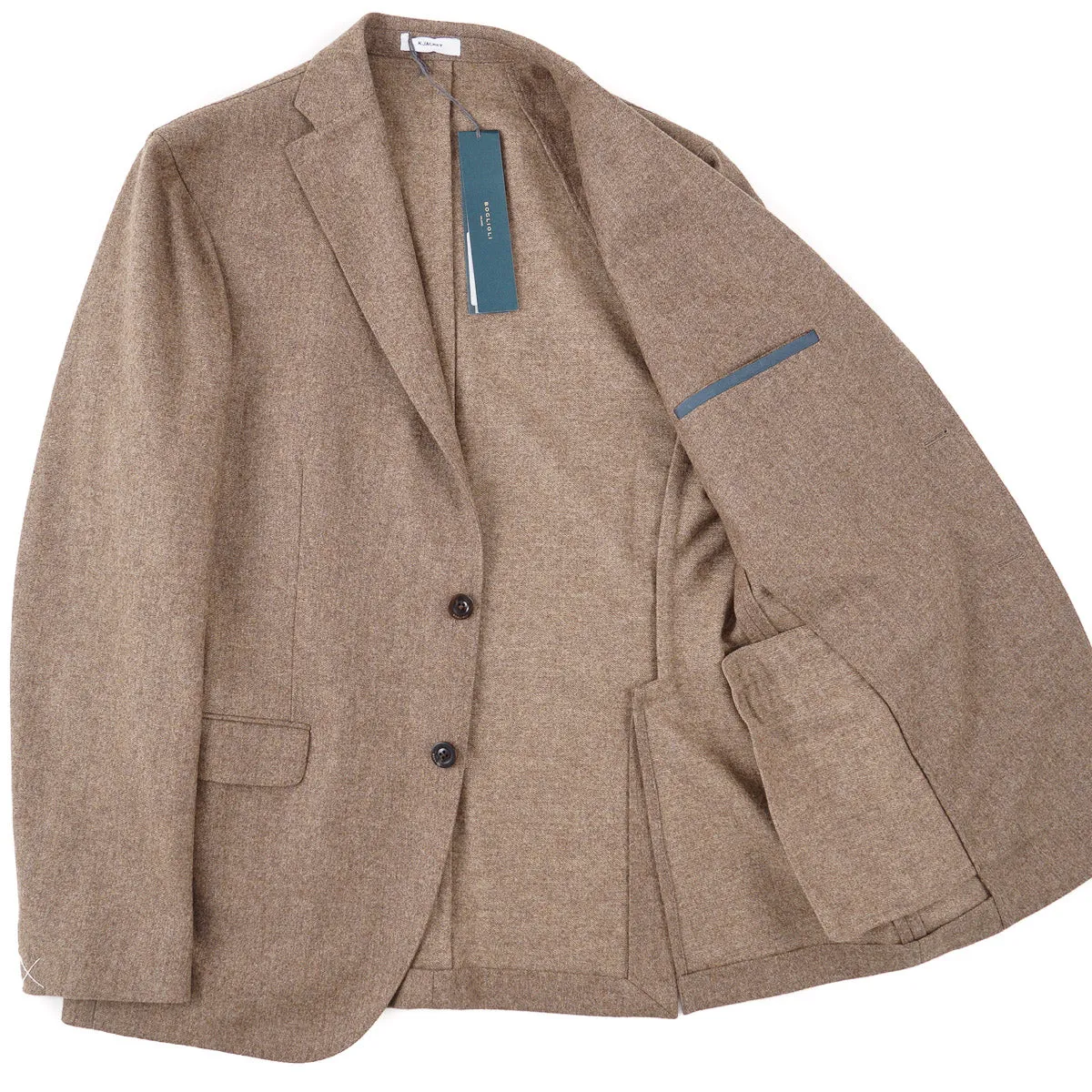 Boglioli Tweed Wool 'K Jacket' Sport Coat