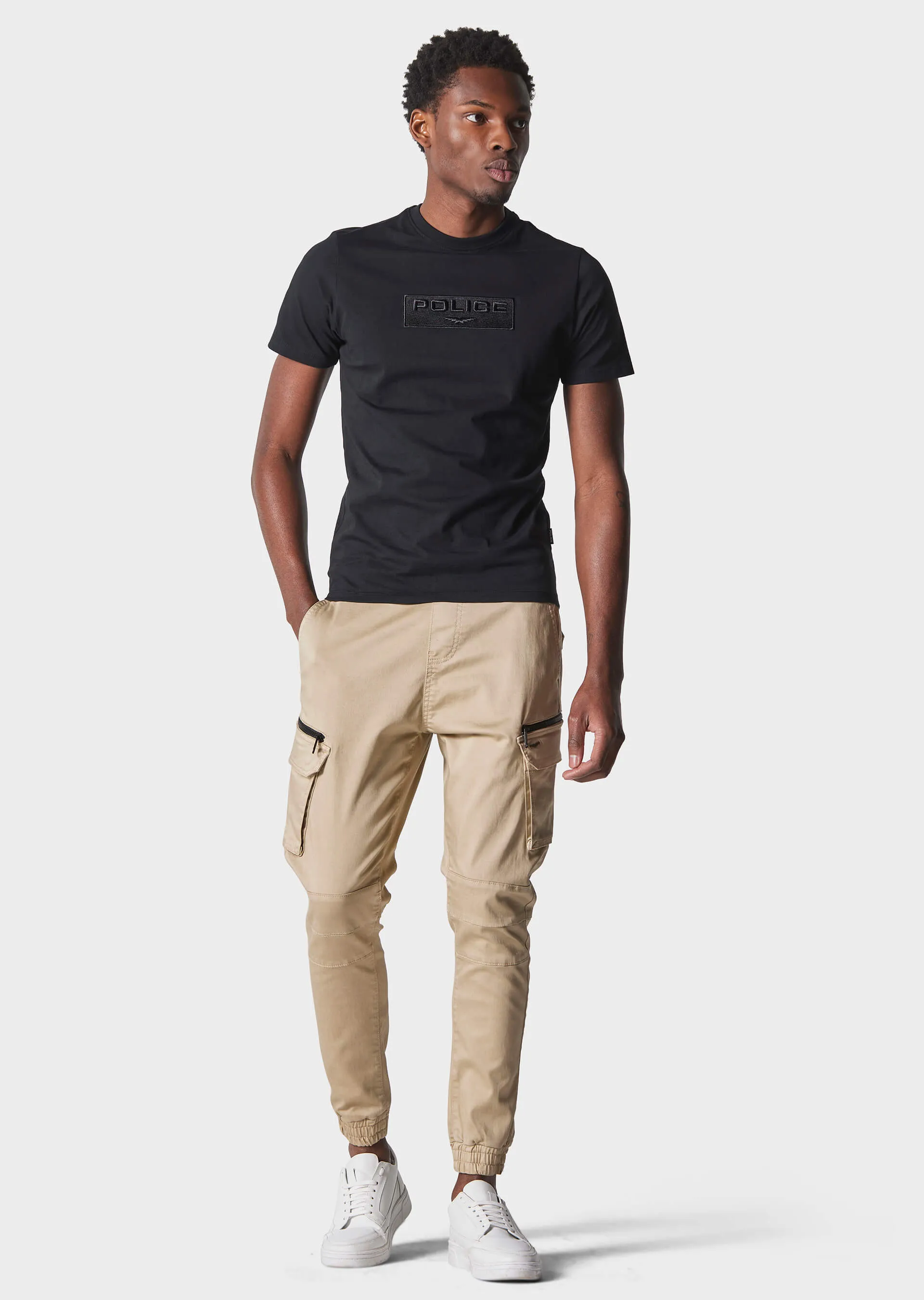 Bonetti Beige Cargo Pants