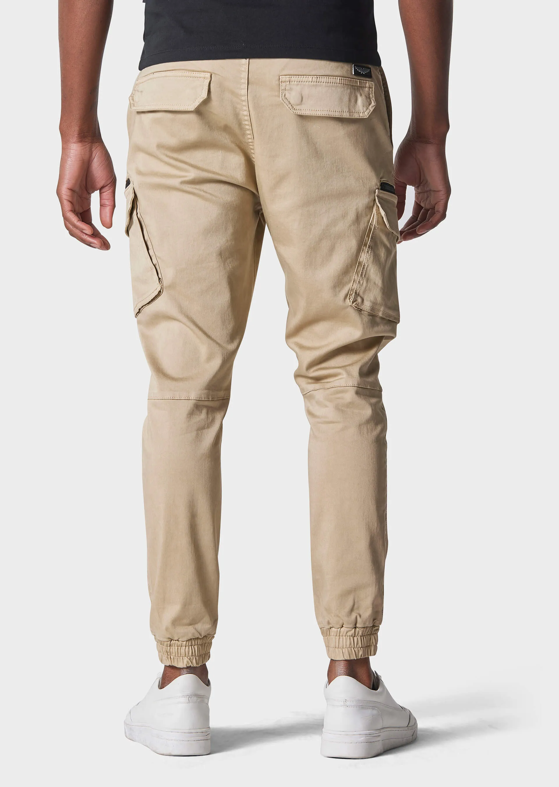 Bonetti Beige Cargo Pants