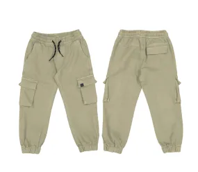 Boys Cargo Pants- Walnut