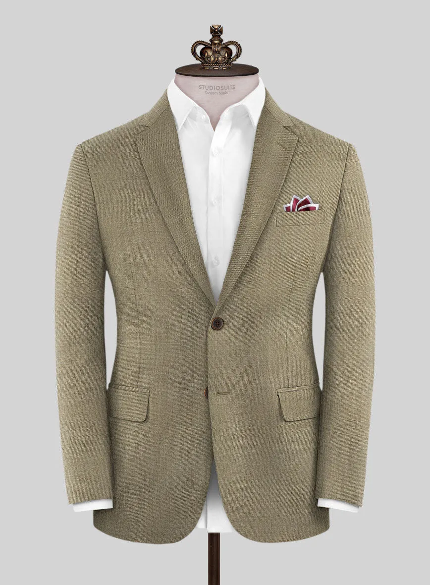 Bristol Beige Sharkskin Jacket