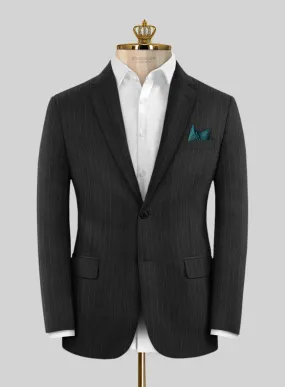 Bristol Charcoal Regal Stripe Jacket