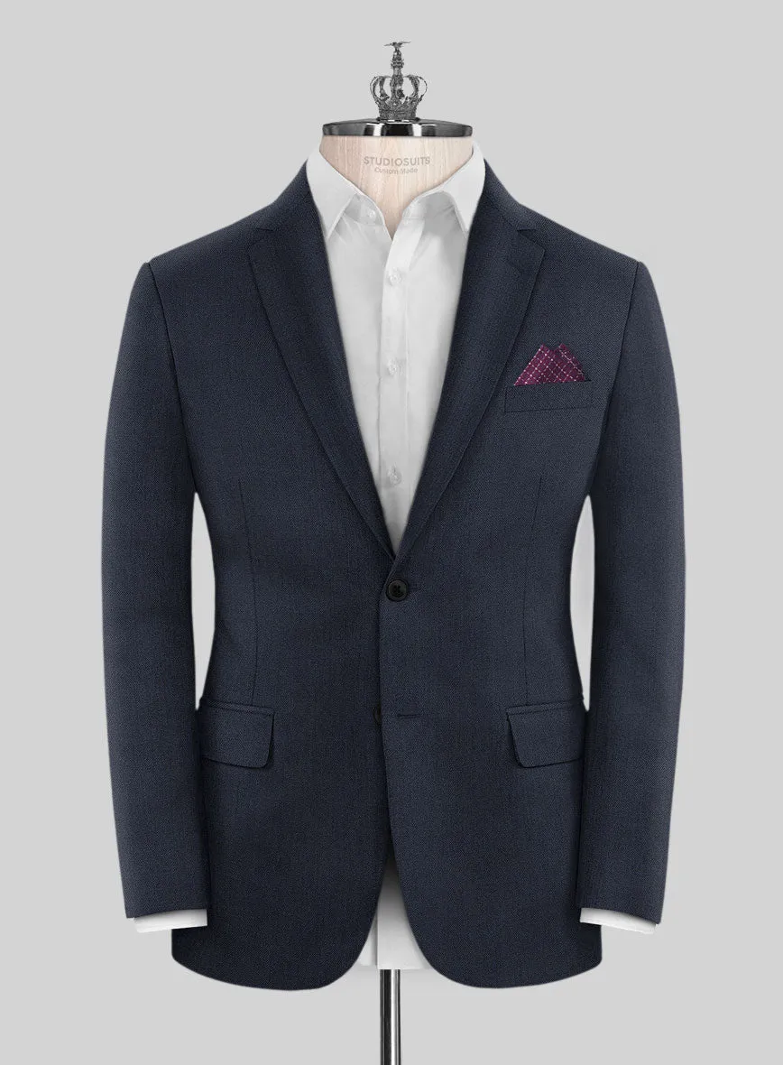 Bristol Dark Navy Sharkskin Jacket