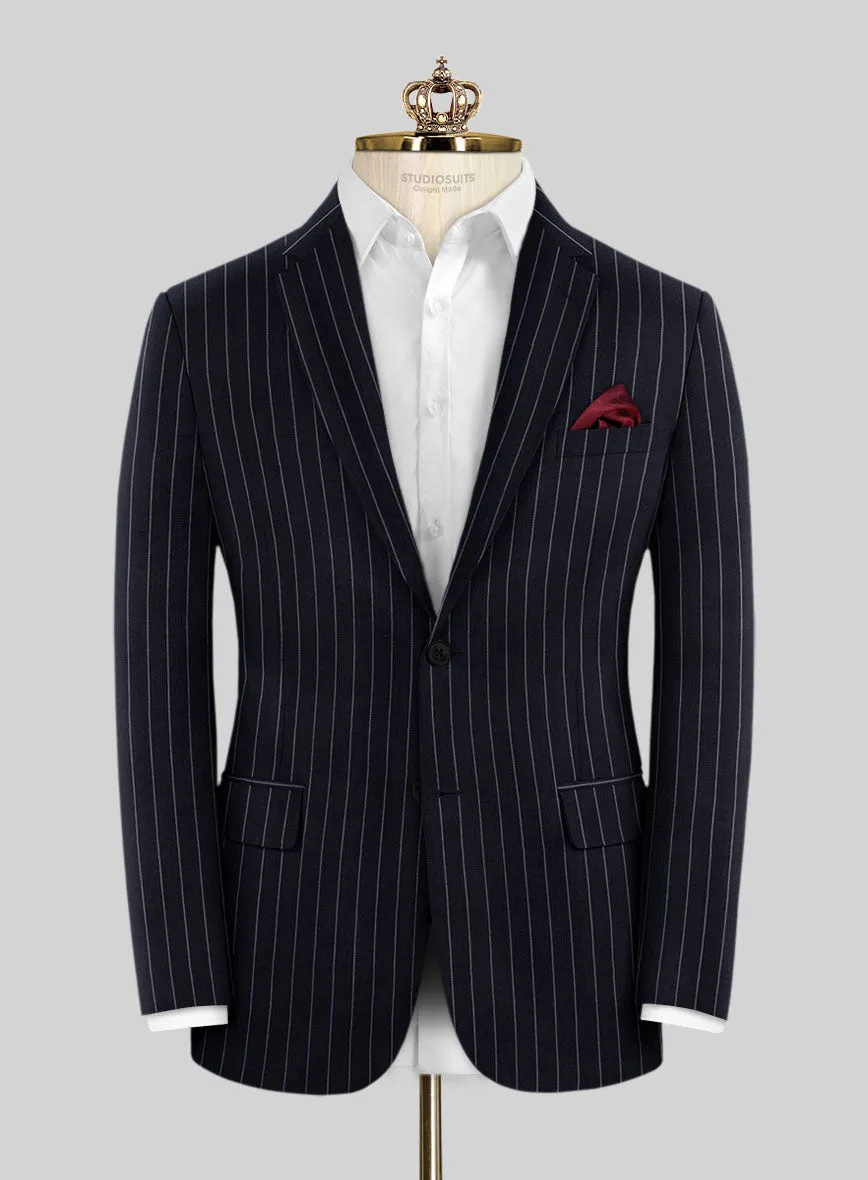 Bristol Deep Blue Rope Stripe Jacket