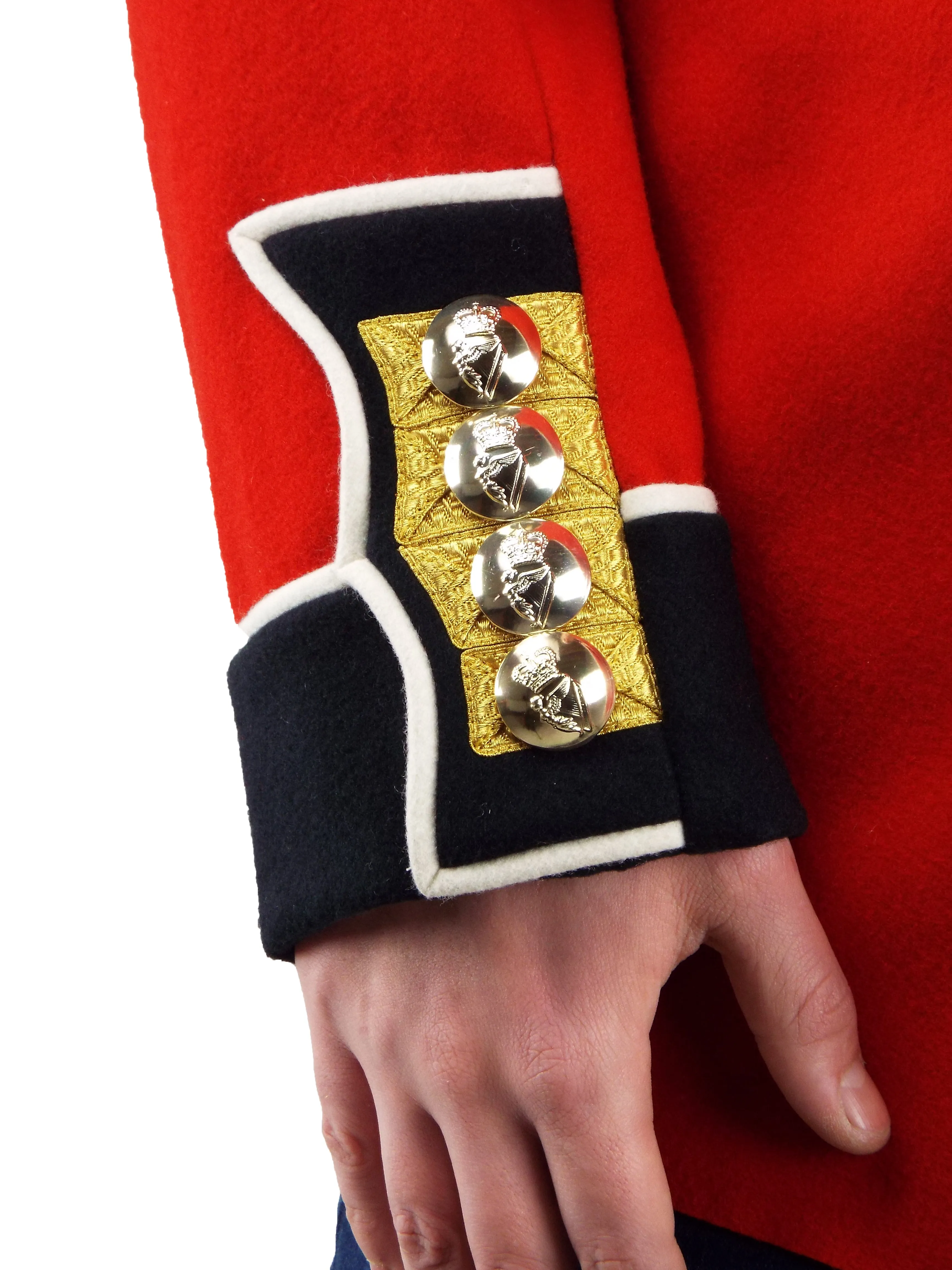 British Guards - Red Ceremonial Jacket - Irish Company Quartermaster Sergeant