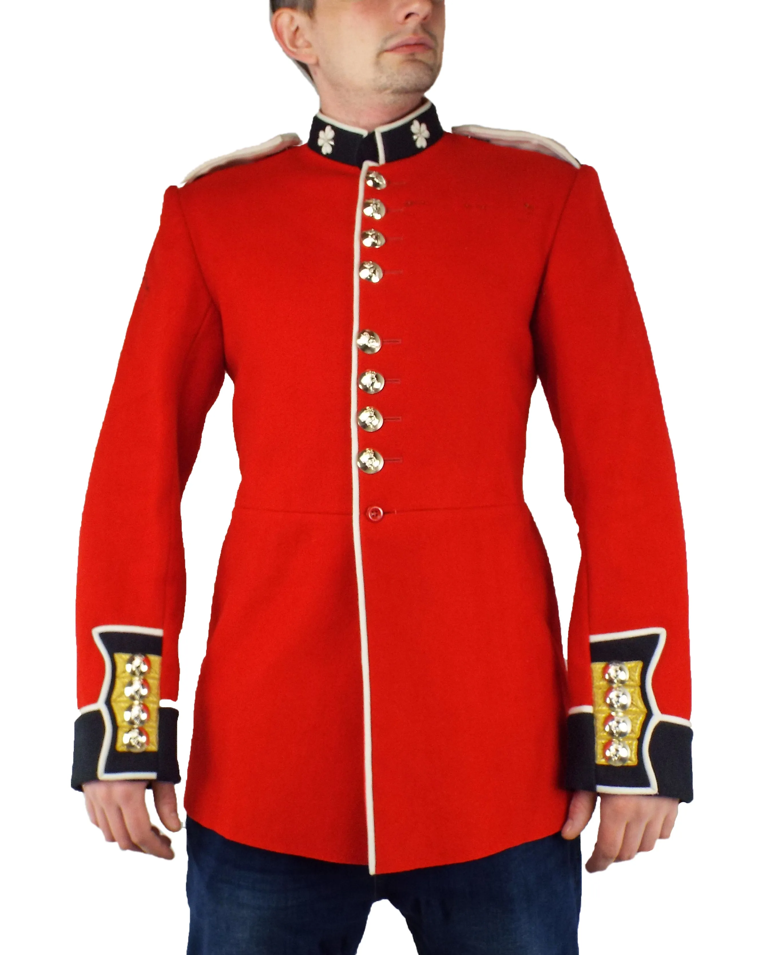 British Guards - Red Ceremonial Jacket - Irish Company Quartermaster Sergeant