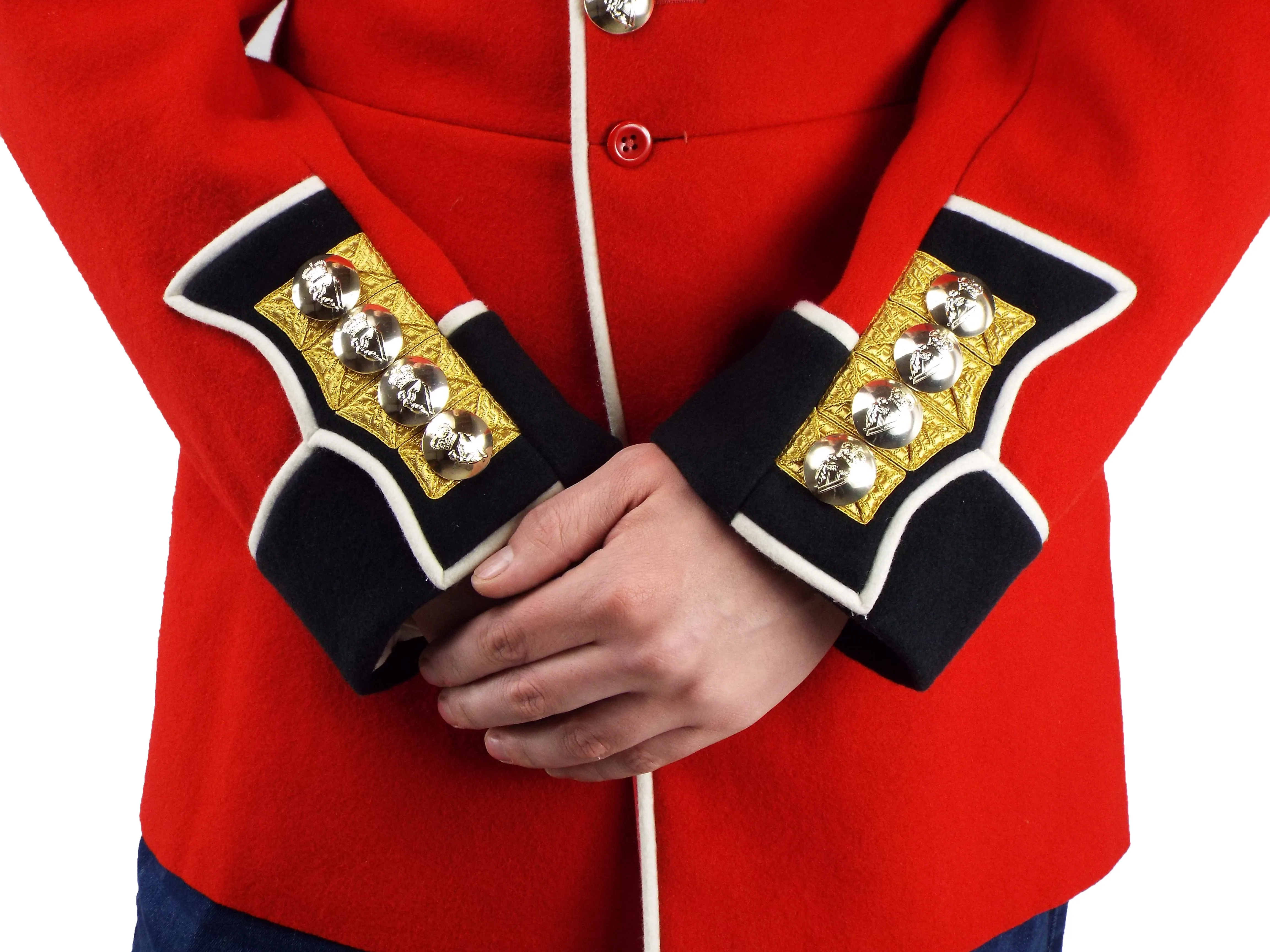 British Guards - Red Ceremonial Jacket - Irish Company Quartermaster Sergeant