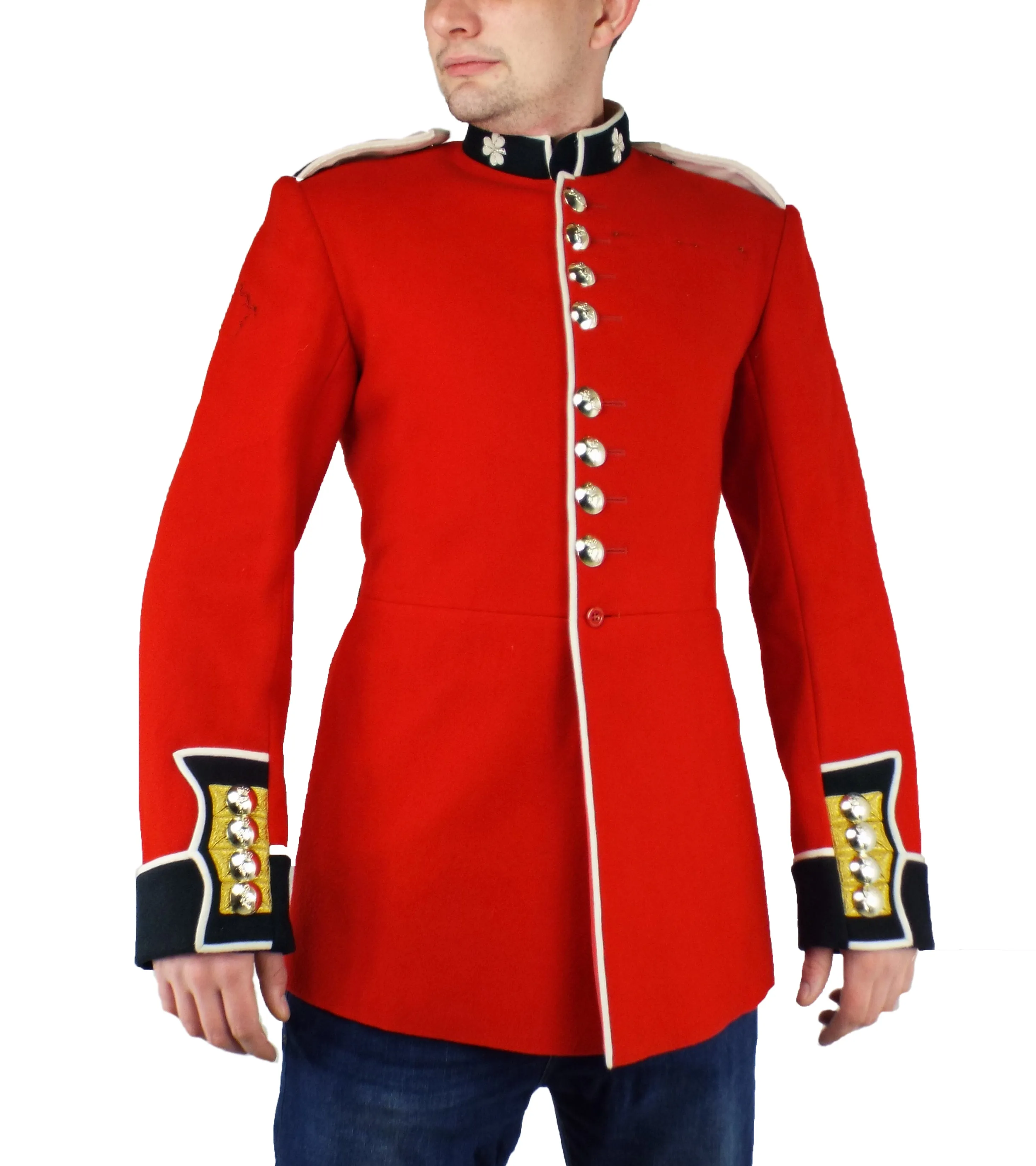 British Guards - Red Ceremonial Jacket - Irish Company Quartermaster Sergeant