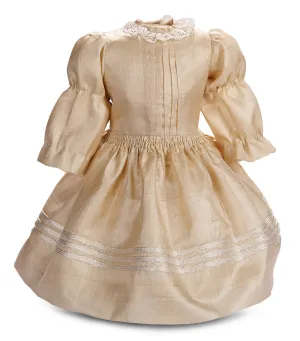 Buttercream Silk Dress