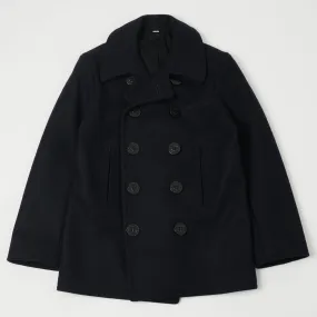 Buzz Rickson's BR11554 U.S.N. Pea Coat - Navy