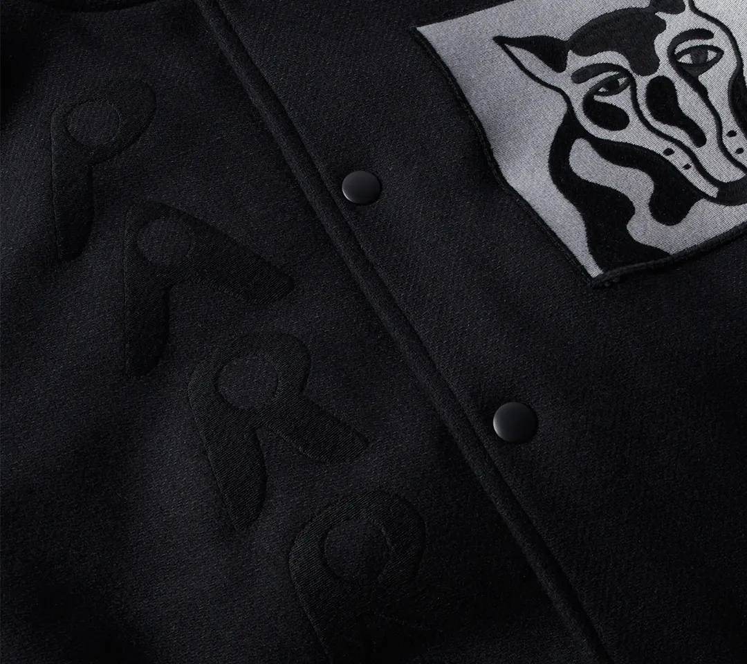 by Parra Dog Faced Varsity Jacket