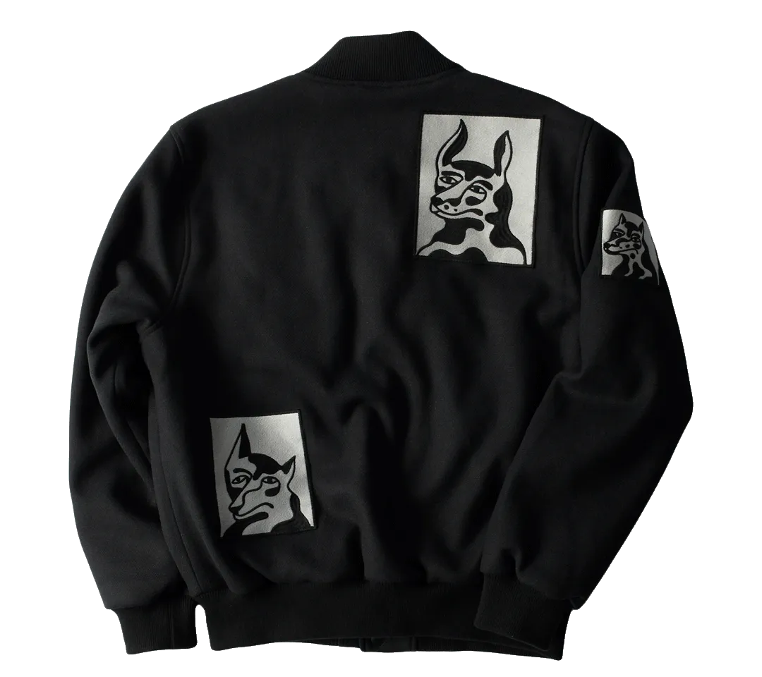 by Parra Dog Faced Varsity Jacket