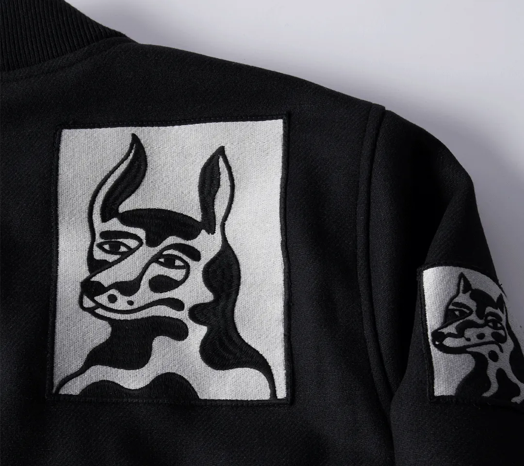 by Parra Dog Faced Varsity Jacket