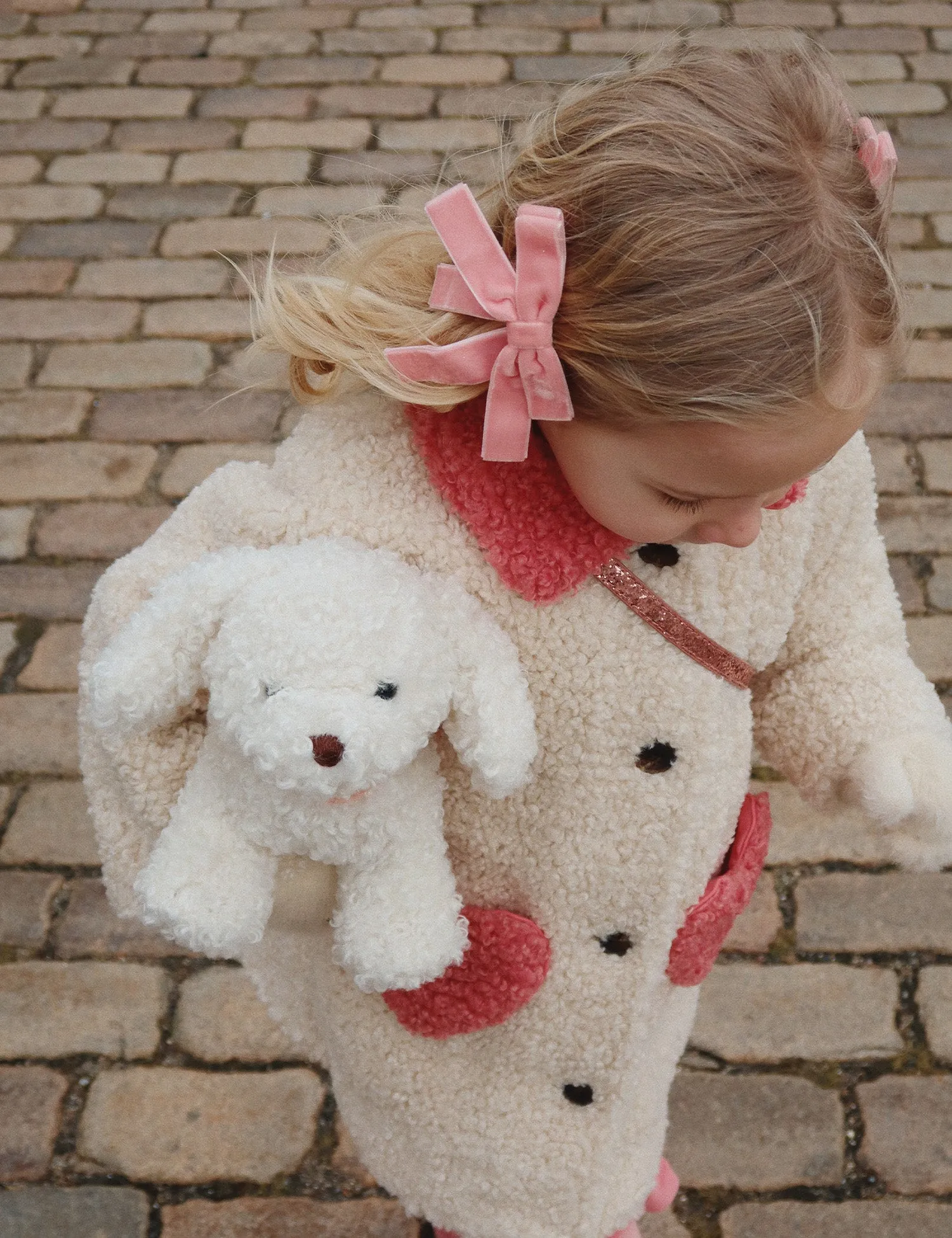 Calin Coat in Antique White