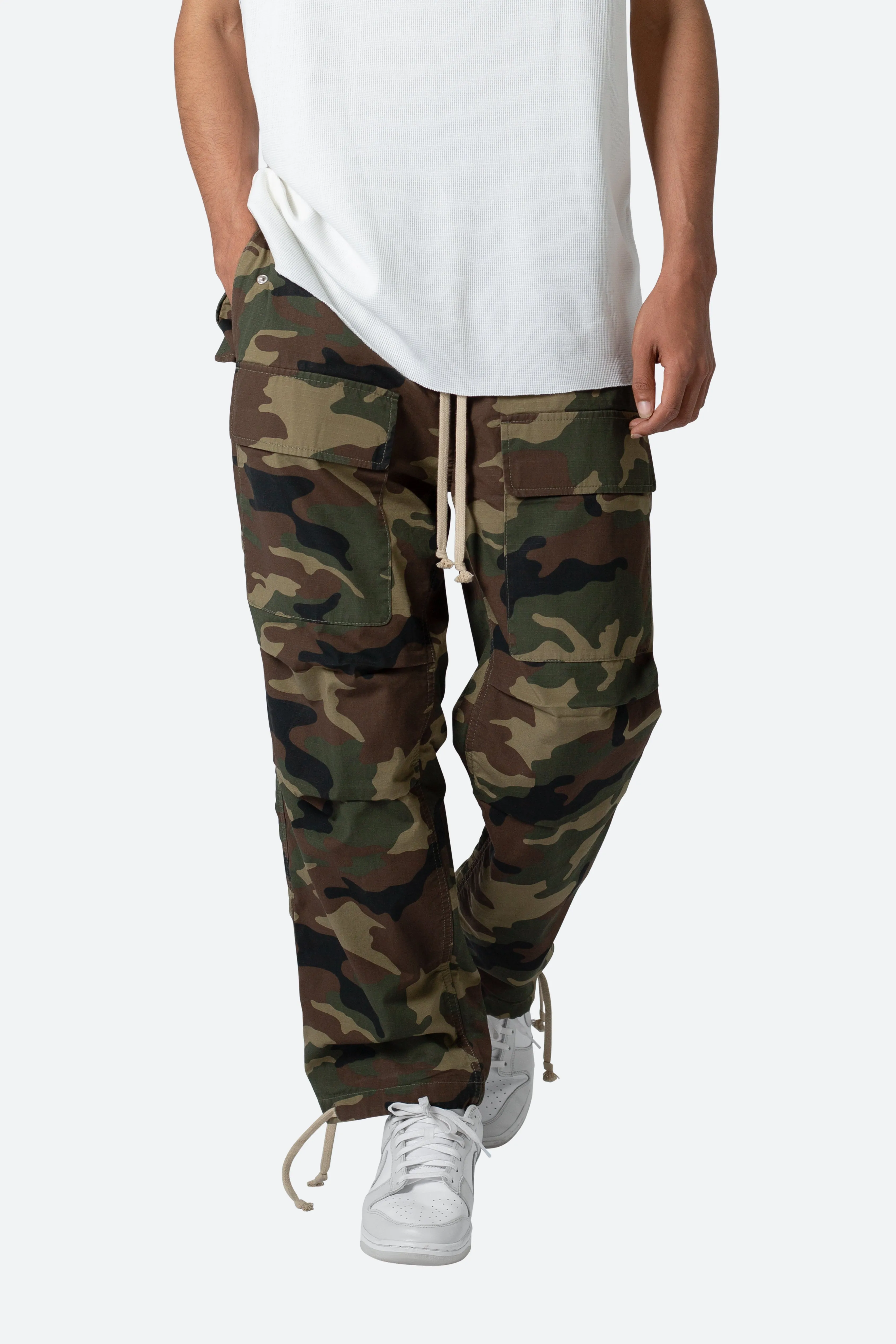 Camo Utility Cargo Pants - Camo