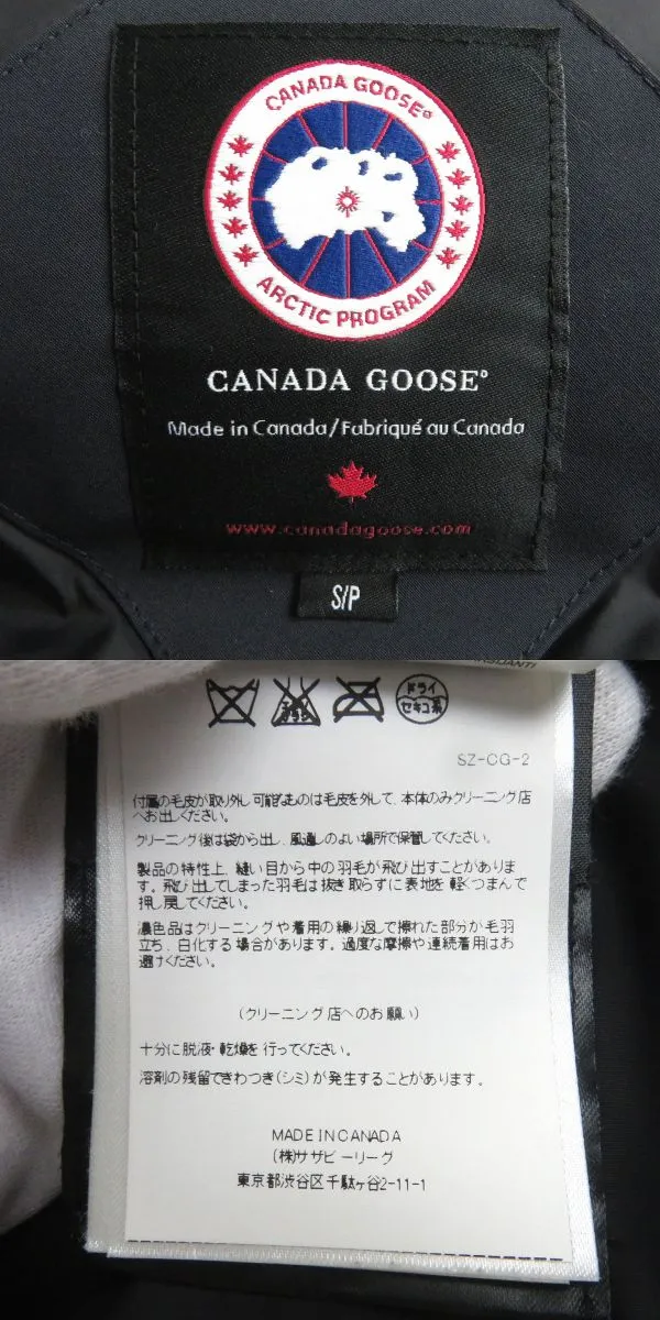 Canada Goose RUSSELL PARKA Down Jacket Navy S