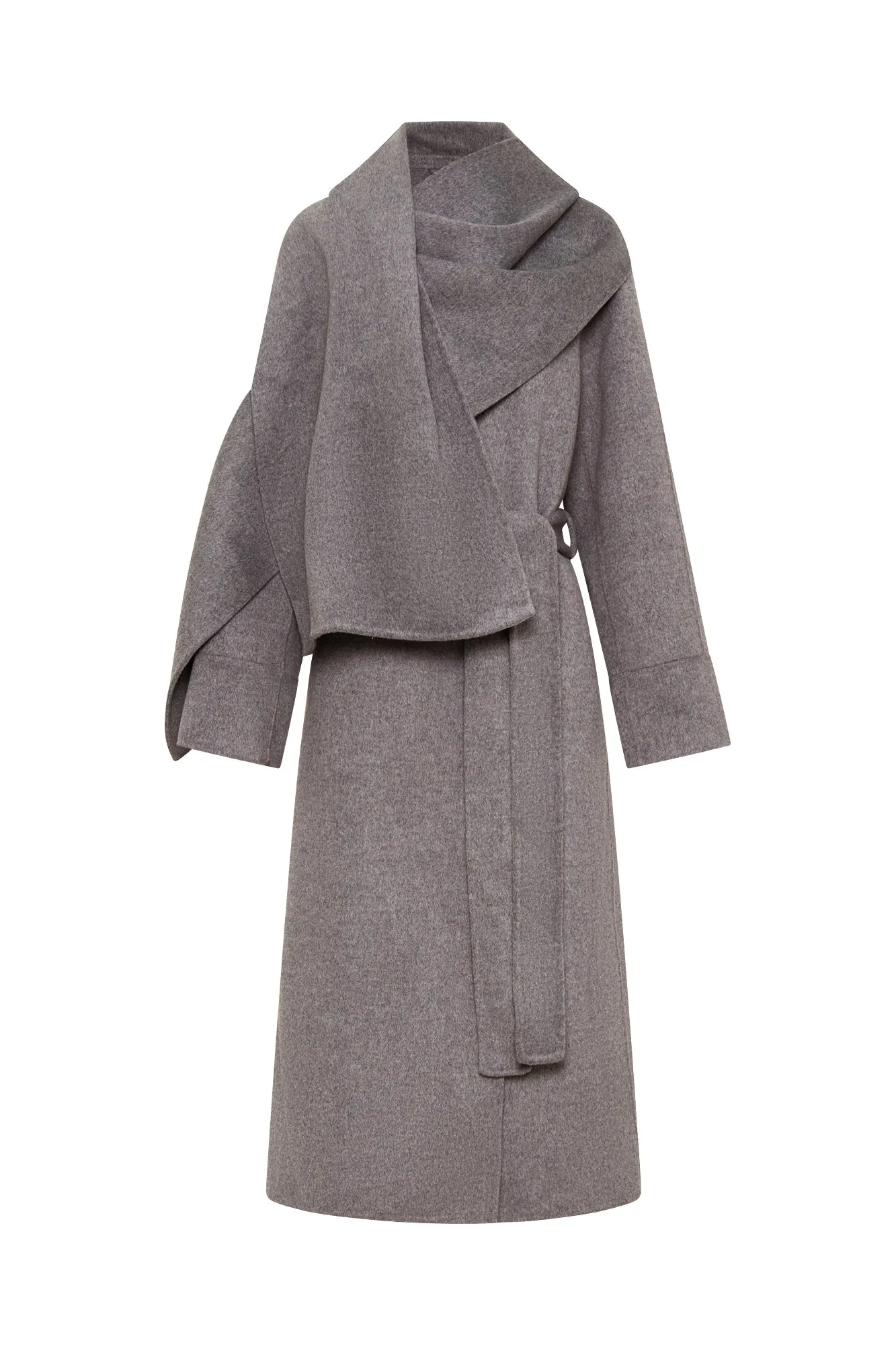 Candice Wool Coat - Charcoal