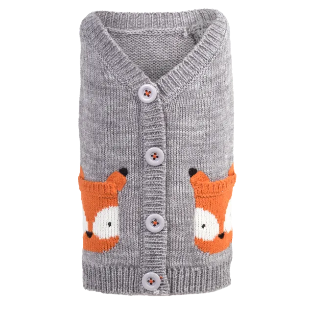 Cardigan Sweater | Fox