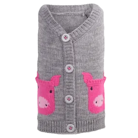 Cardigan Sweater | Piglet