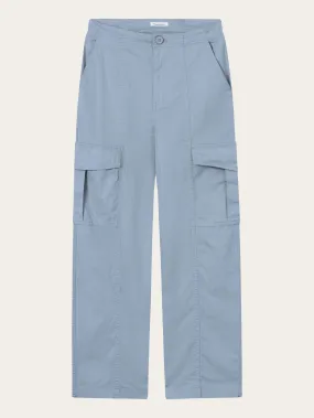 Cargo twill pants - Asley Blue