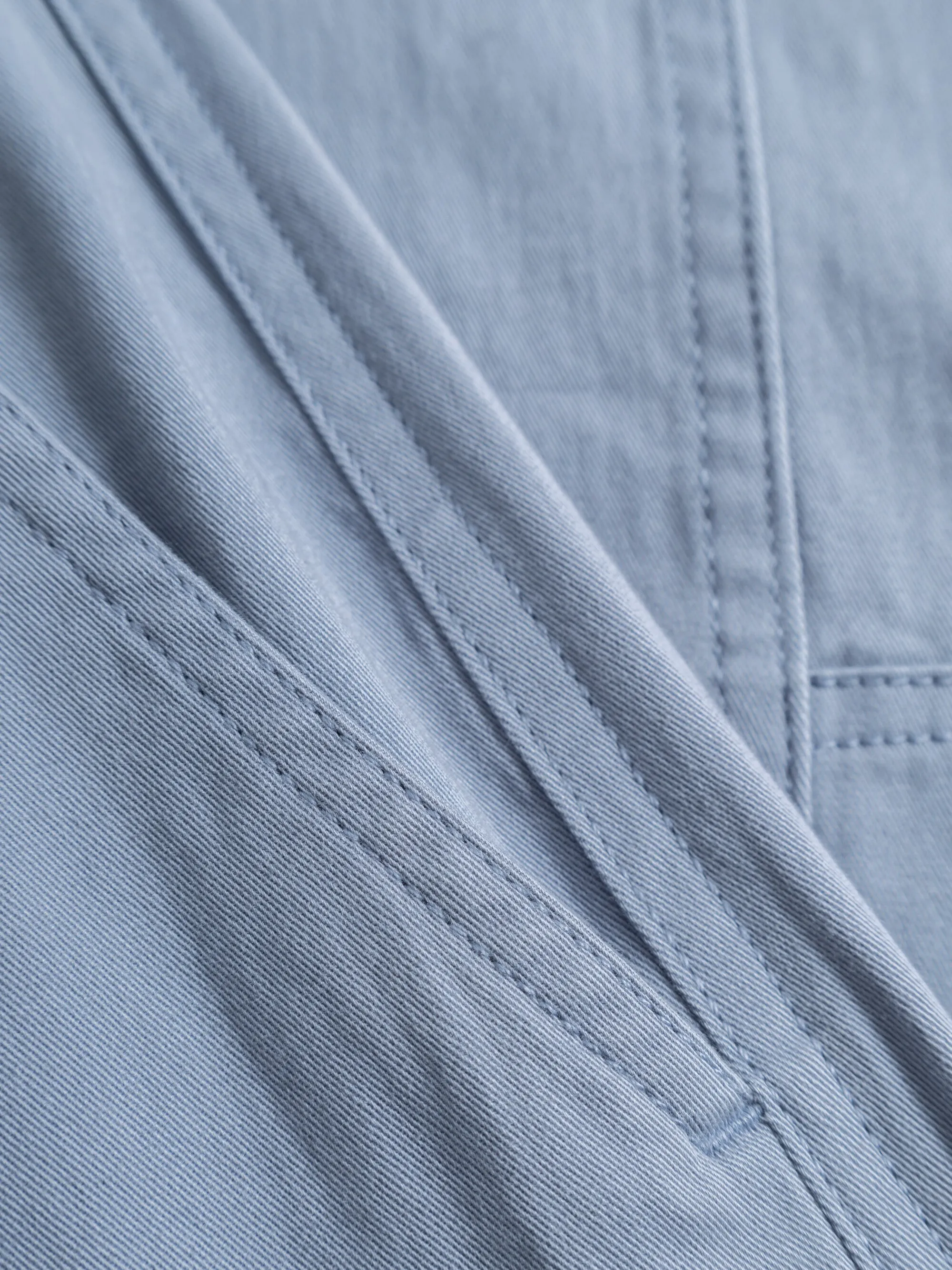 Cargo twill pants - Asley Blue