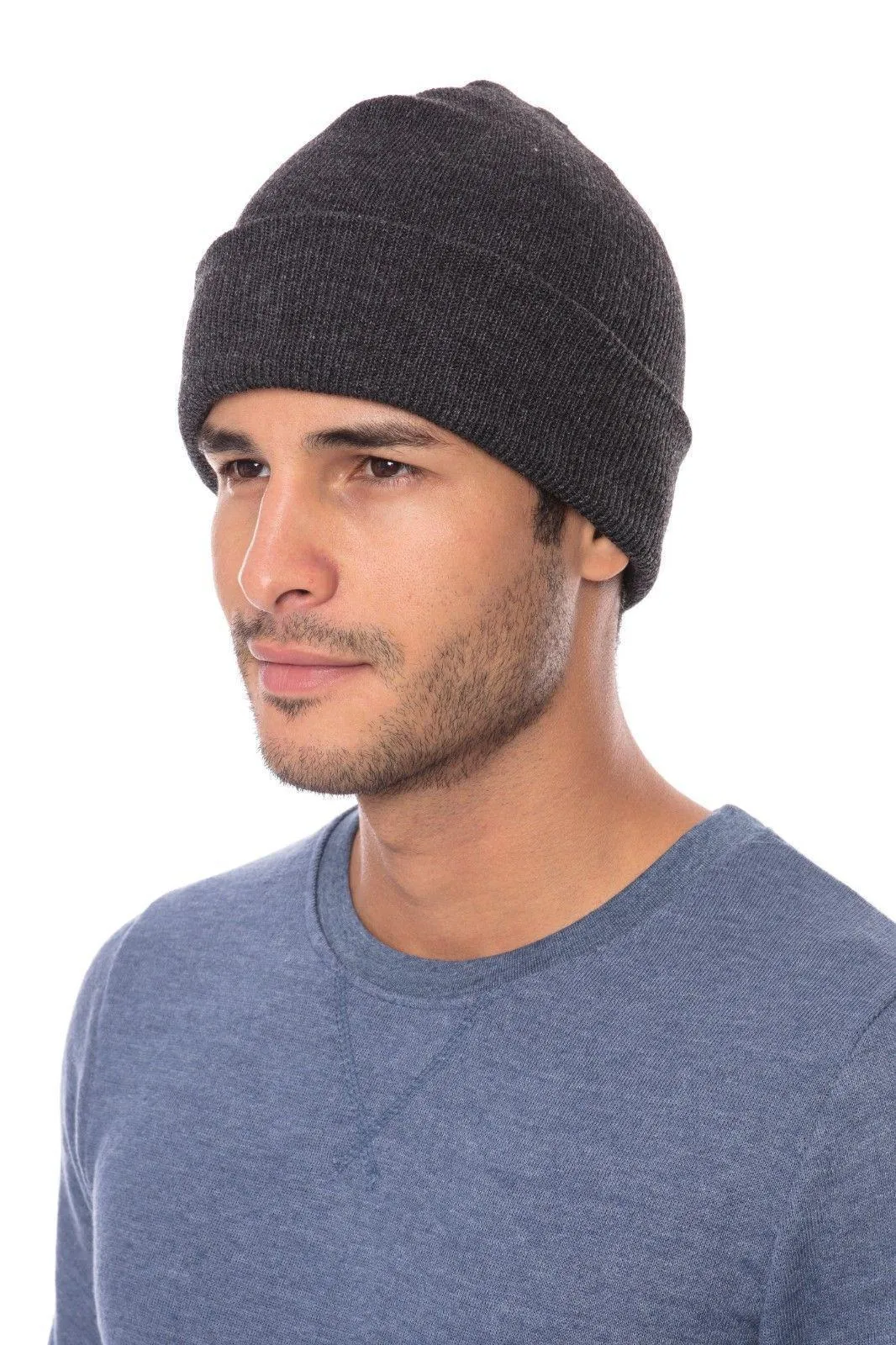 Casaba Warm Winter Beanies Hat Cap for Men Women Toboggan Cuffed Knit Slouch