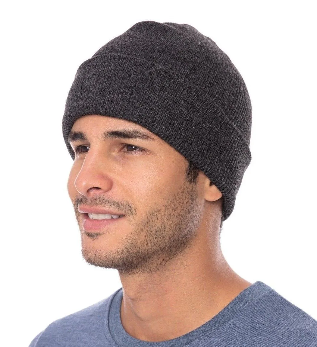 Casaba Warm Winter Beanies Hat Cap for Men Women Toboggan Cuffed Knit Slouch