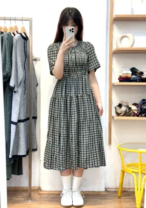 Chain Pattern Long Dress