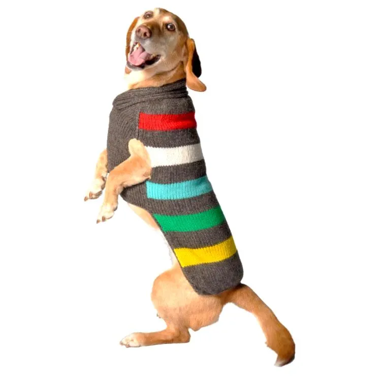 Charcoal Stripes Dog Sweater