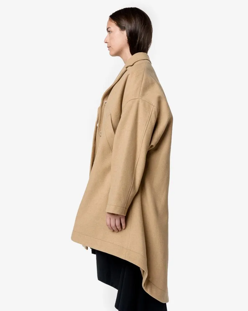 Coat in Light Brown