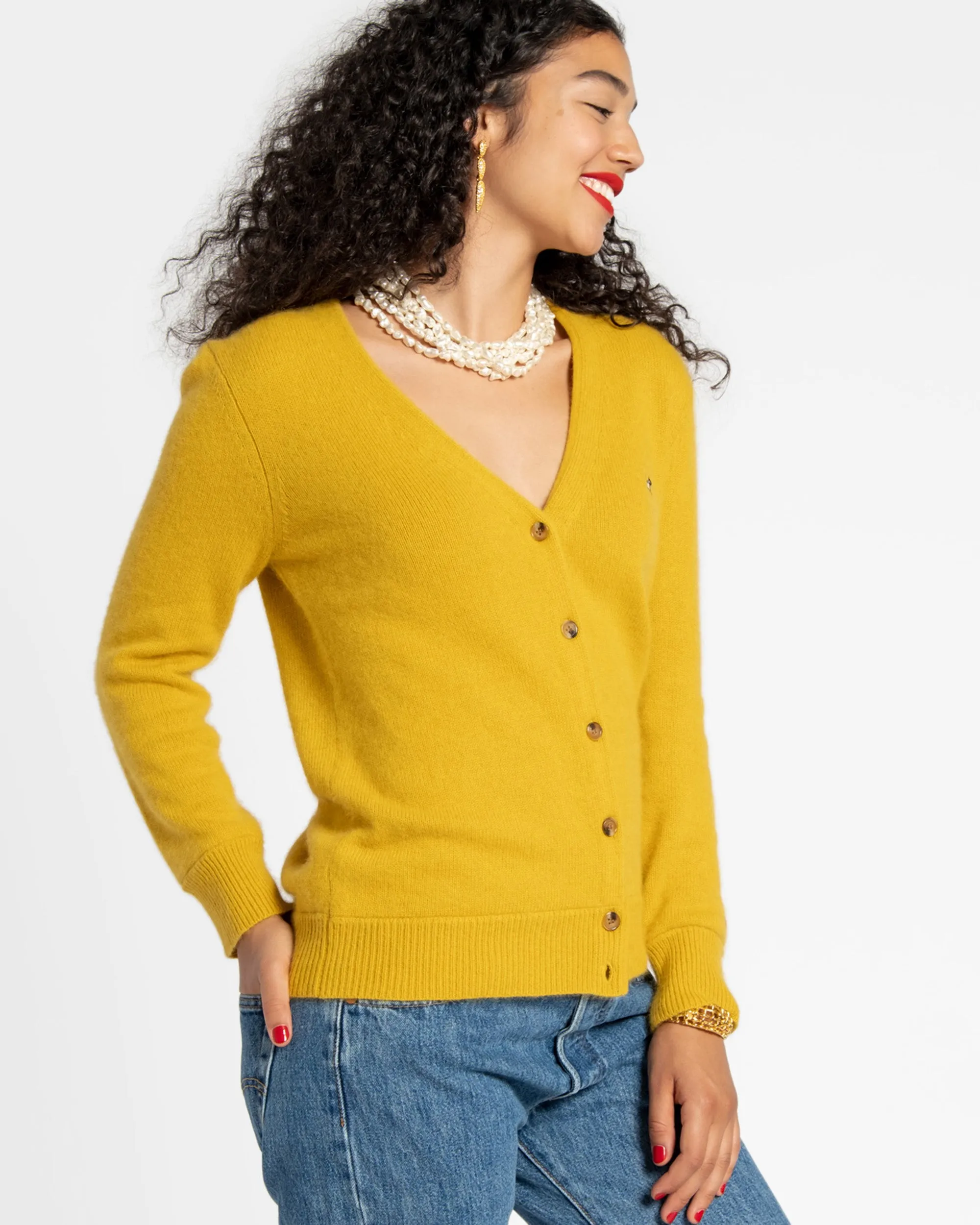 Collegiate Sweater Light Mustard