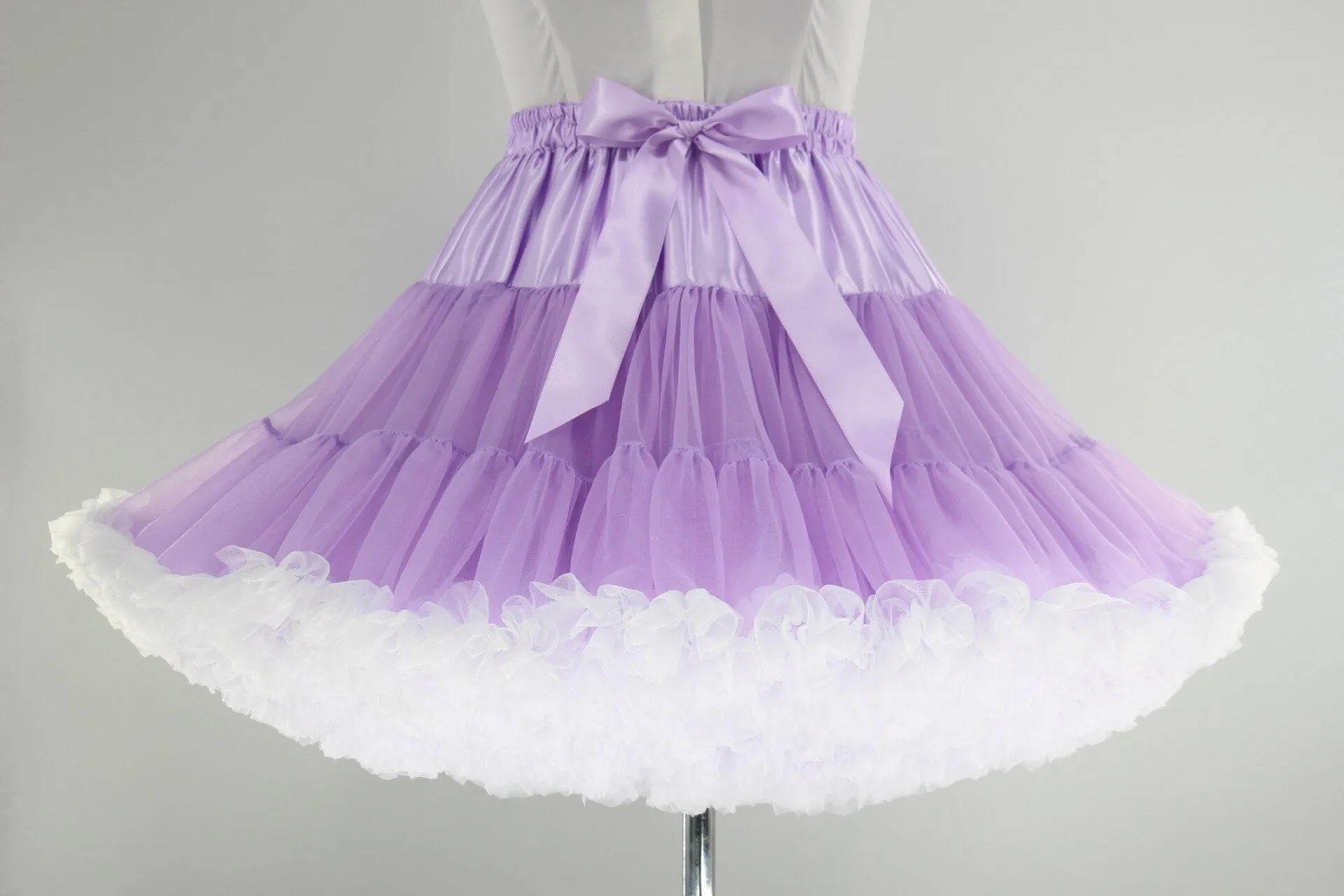 Colorful Women's Tutu Skirt Adult Tulle Ballet Dance Costume Fluffy Short Petticoat