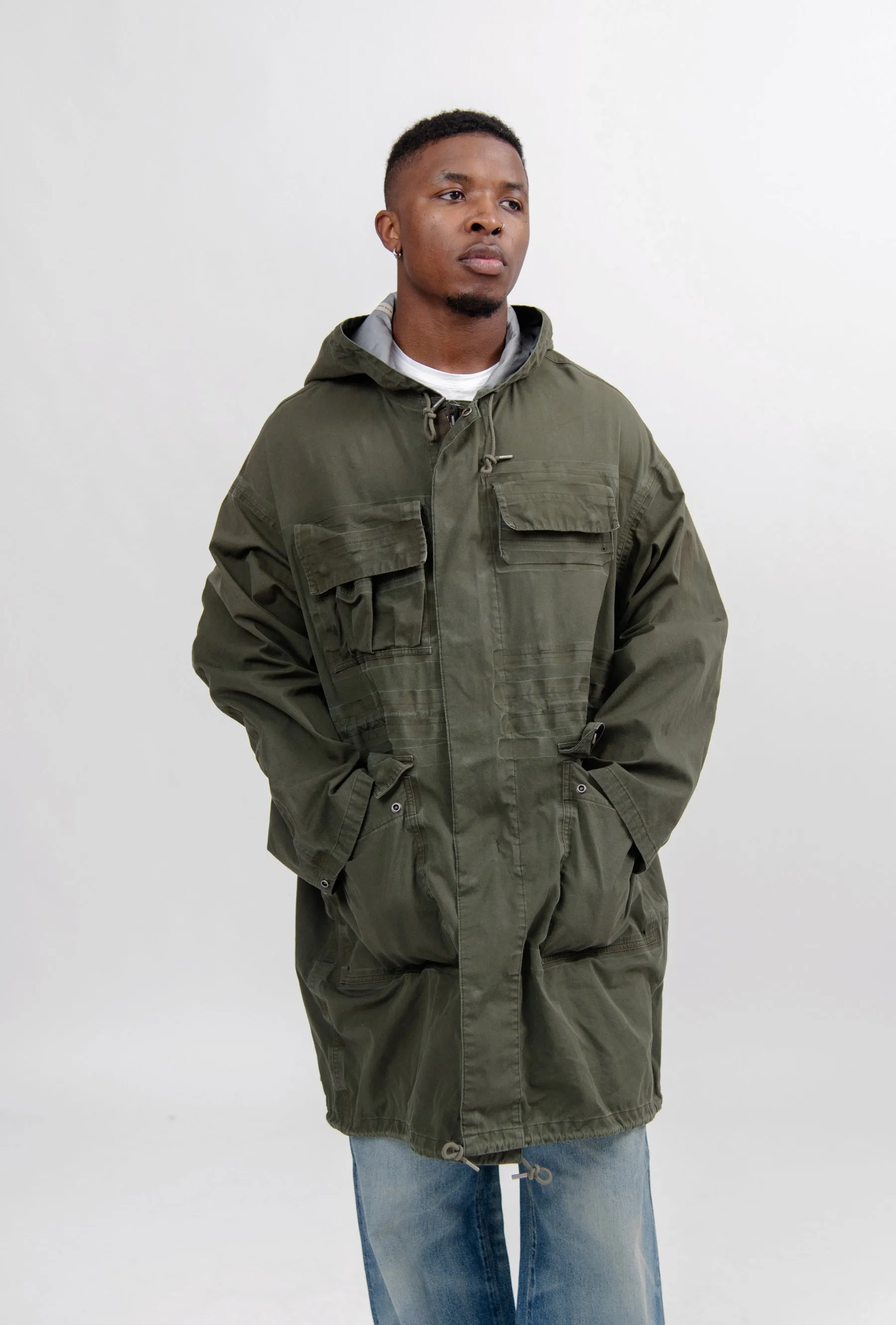 Copleston Field Parka 3L DMGD Olive 0124105013001